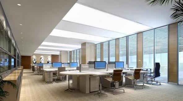  辦公空間的平面布局